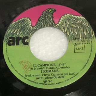 I Romans Ho Bisogno Di Te / Il Campione 7" 45 RPM