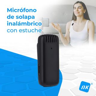 NK Micrófono Inalámbrico con Estuche de Carga - Mi