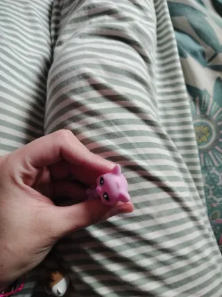 Lote 2 figuras Polly Pocket perro y gato