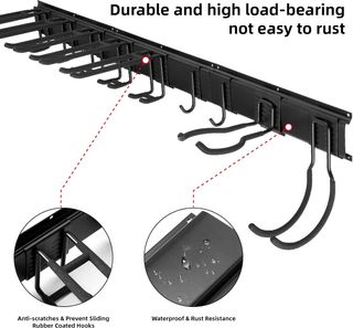 Sinoer Soporte de pared de gestor de herramientas