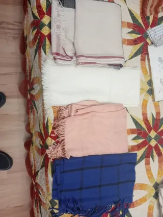 Lote pañuelos y bufandas señora