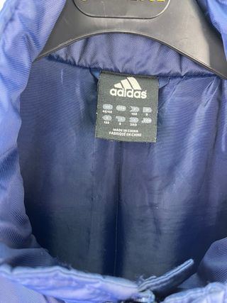 Giubbotto sportivo Adidas blu taglia L
