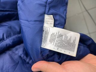 Giubbotto sportivo Adidas blu taglia L