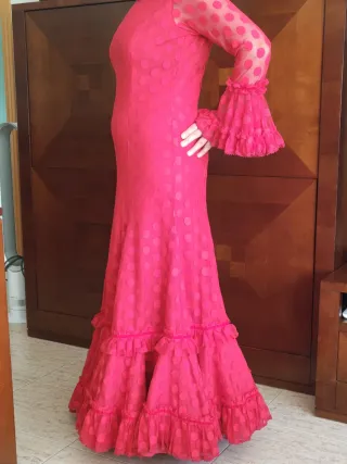 Vestido flamenca rojo