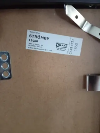 Marco Ikea Stromby 61x91 Negro