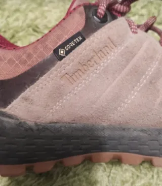 Zapatillas Trekking Timberland Marrón/Rojo Talla 4