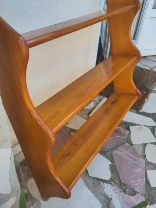 Estantería de pino de 3 baldas