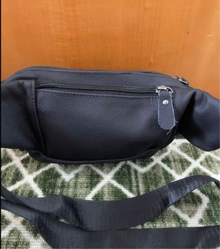 Borsello OR&MI vera pelle nero