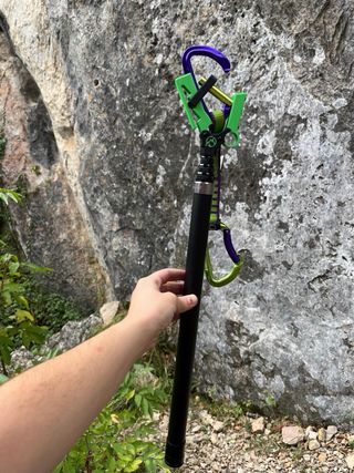 Pertiga escalada - caña chapar escalada - verde