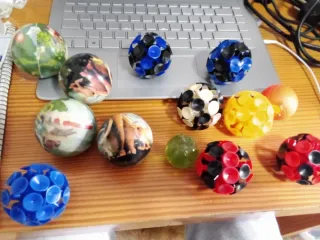 Conjunto de pelotas pequeñas para niño