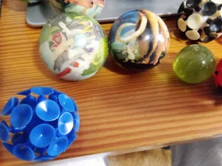 Conjunto de pelotas pequeñas para niño