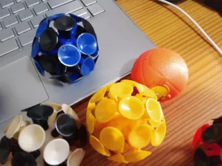 Conjunto de pelotas pequeñas para niño