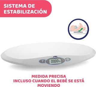 Chicco Báscula electrónica digital para bebés y ni