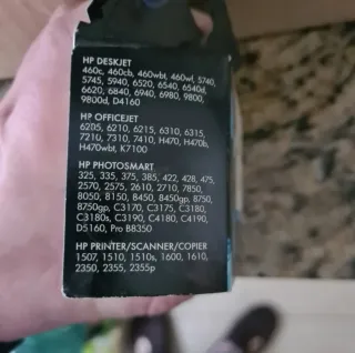 Cartucho HP 343 Tricolor