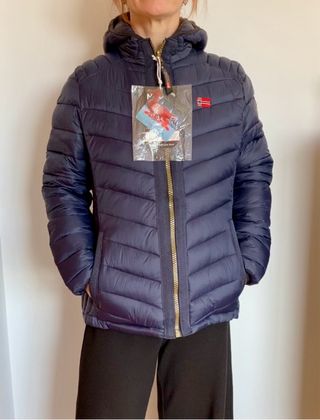 Chaqueta NUEVA Geographical Norway azul mujer