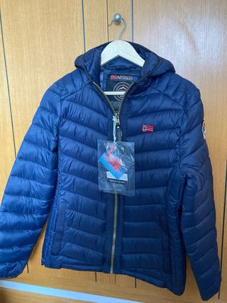 Chaqueta NUEVA Geographical Norway azul mujer