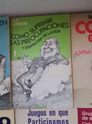 Varios libros de autoayuda