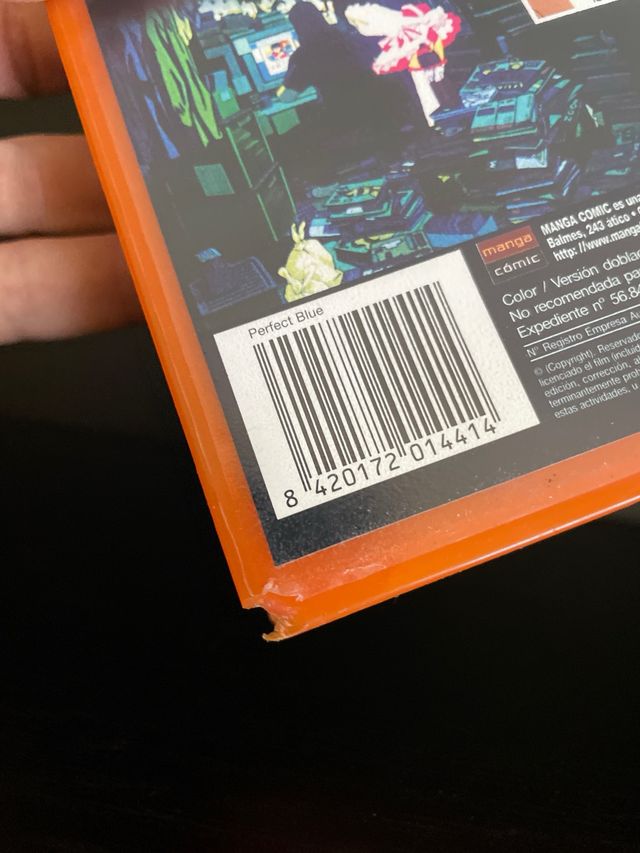 Perfect Blue VHS Anime Terror Psicológico