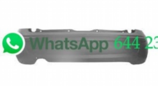 PARAGOLPES TRASERO NEGRO FIAT PANDA 2003.10- 107.