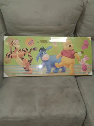 Cuadro infantil Winnie the Pooh y amigos