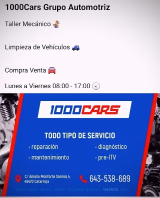 Taller Mecánico, Limpieza, En Catarroja, 643538689