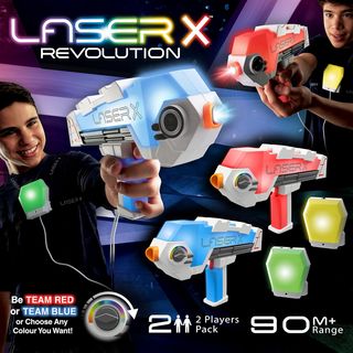 - Laser X 88046 Revolution Double Blasters, Elig
