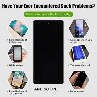 SwarKing 【Sin huellas】 Pantalla TFT compatible con