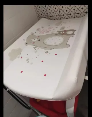 Bañera cambiador bebé