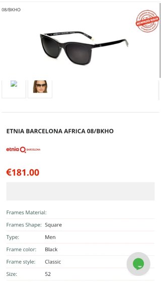Gafas de sol Etnia Barcelona