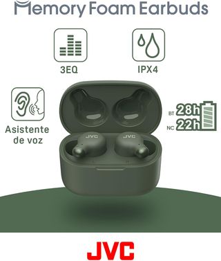 JVC HA-Z250T - Auriculares Inalámbricos con Blueto