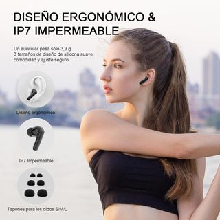 Renimer Auriculares Inalámbricos Bluetooth 5.3 con