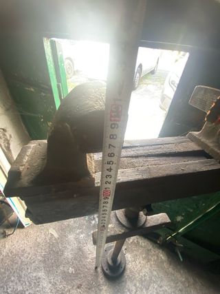 Tornillo de trabajo antiguo