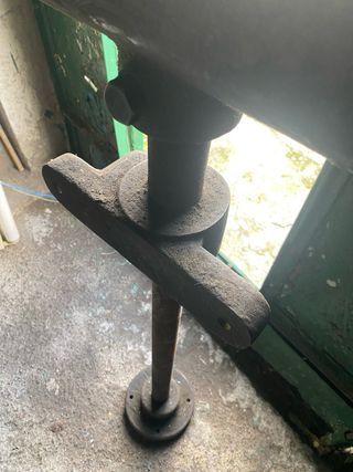 Tornillo de trabajo antiguo