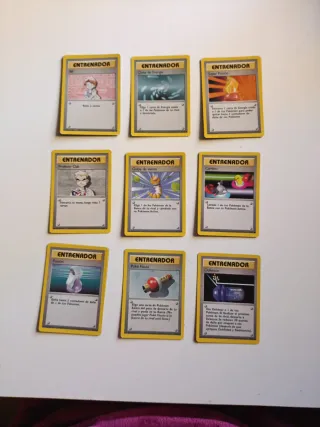 Cartas Pokémon Entrenador 1999