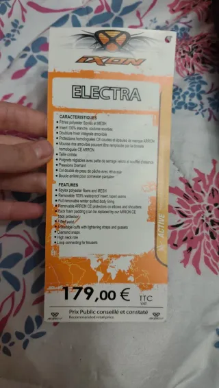 Cazadora chaqueta moto mujer 4 estaciones ixon M