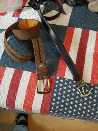 Cinturones de piel para niño