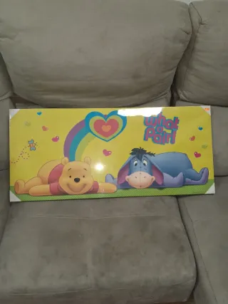 Cuadro infantil Pooh y Eeyore