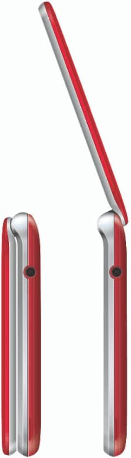 Telefunken S540 - Teléfono móvil, Rojo