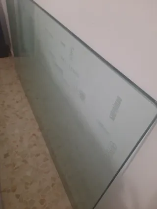 Escritorio Ikea Madera y Blanco