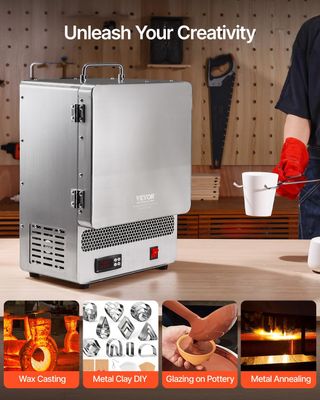 Forno Fusione da Tavolo Elettrico da 1500 W, Tempe