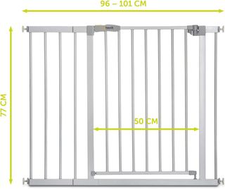 hauck Stop N Safe 2 Silver Barrera Seguridad Niños