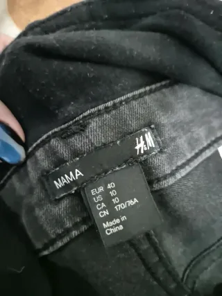 Pantaloni premaman neri