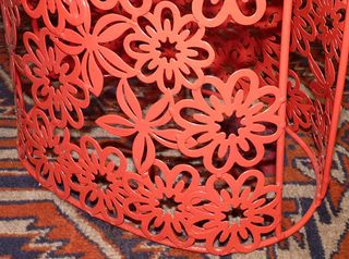 Maniquí de hierro efecto macramé