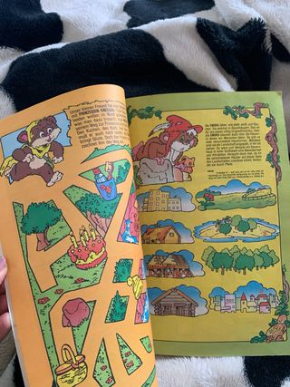 Conjunto de revistas alemãs 80s Die Ewoks