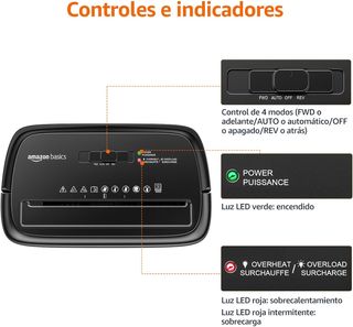 Amazon Basics Trituradora de corte cruzado con cap