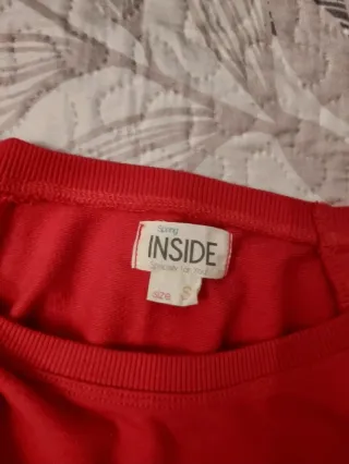 Sudadera Inside Roja Talla S