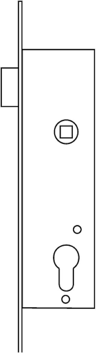 Tesa Assa Abloy 4219303NI Cerradura Monopunto De P