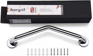 Emuca - Juego de 2 soportes para estante de madera