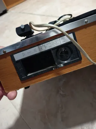 Tocadiscos Picaper Madera