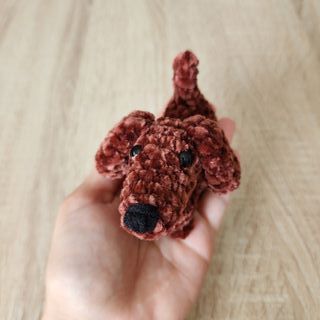 Perro Salchicha Crochet Amigurumi Peluche